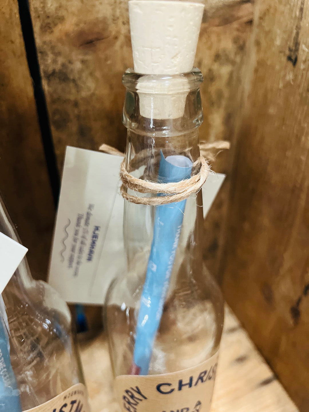Gift certificate "Mail in a Bottle" XMAS Edition