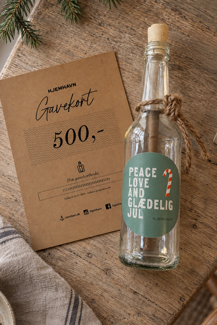 Geschenkgutschein "Flaschenpost"