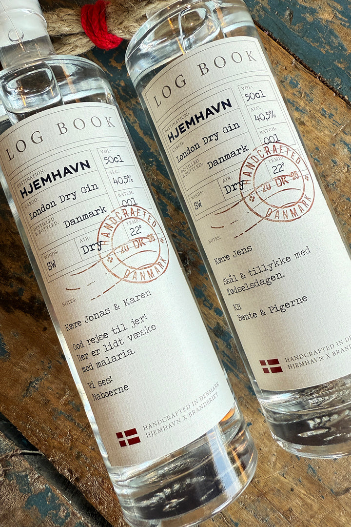 Logbook Gin "mit persönlichen Grüßen“