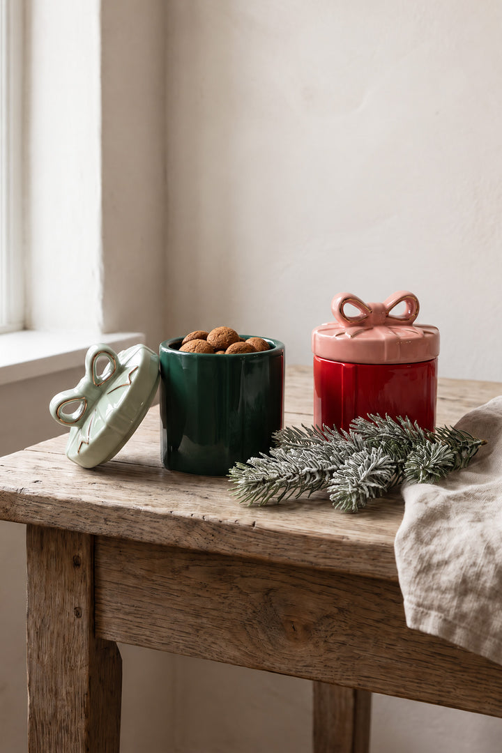 Gaveæsker i porcelæn (2 stk)