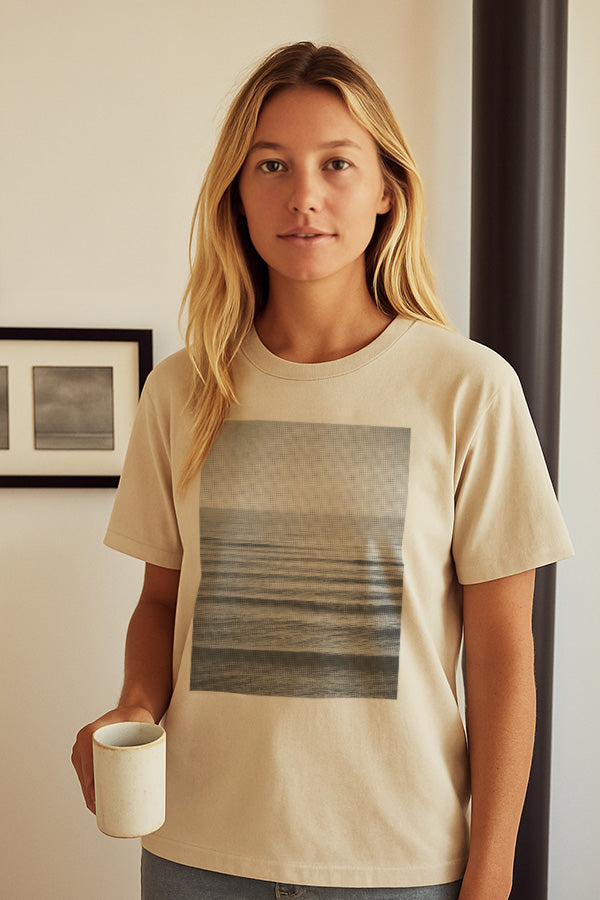 Heavy Weight Tee "Ocean - The Halftone Project"