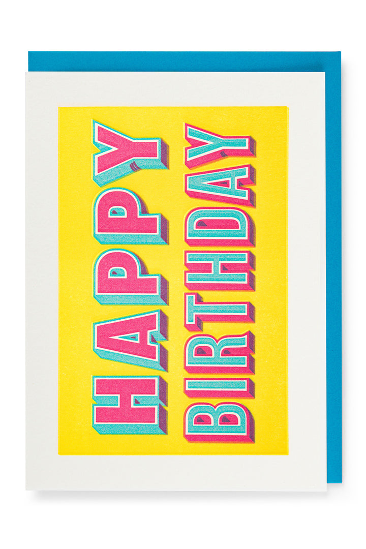 Greeting Card "Happy Birthday"