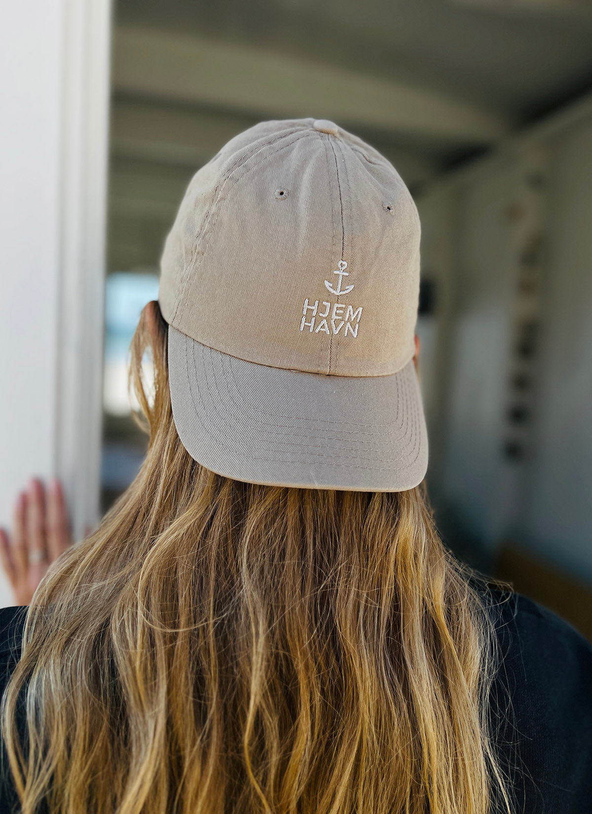 Cap "HJEMHAVN" - Chino Twill