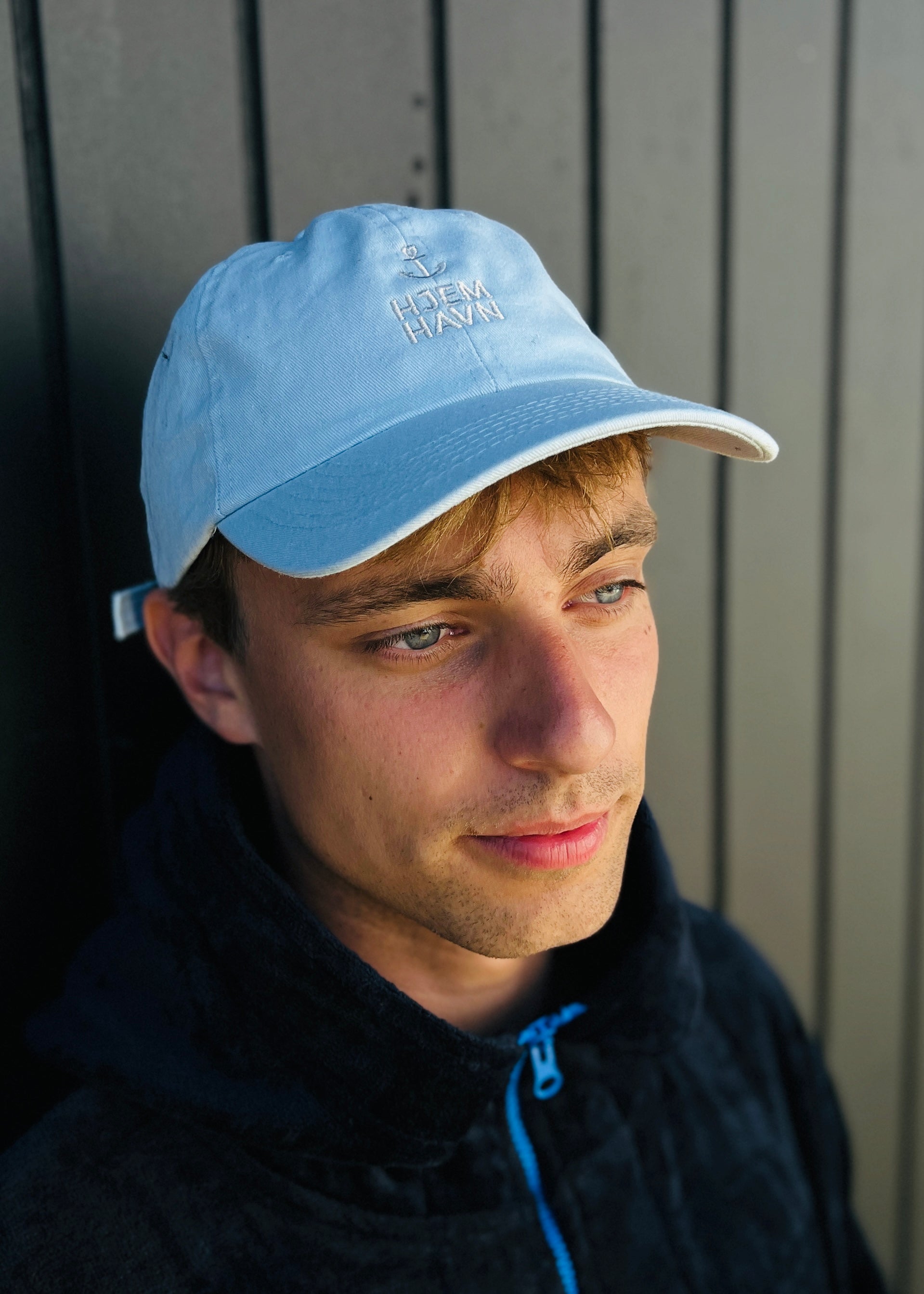 Cap "HJEMHAVN" - Chino-Twill