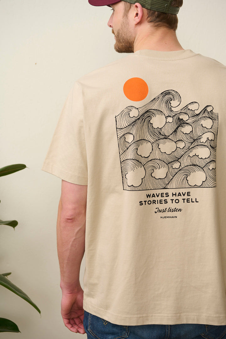 Heavy Weight Tee "Just Listen"