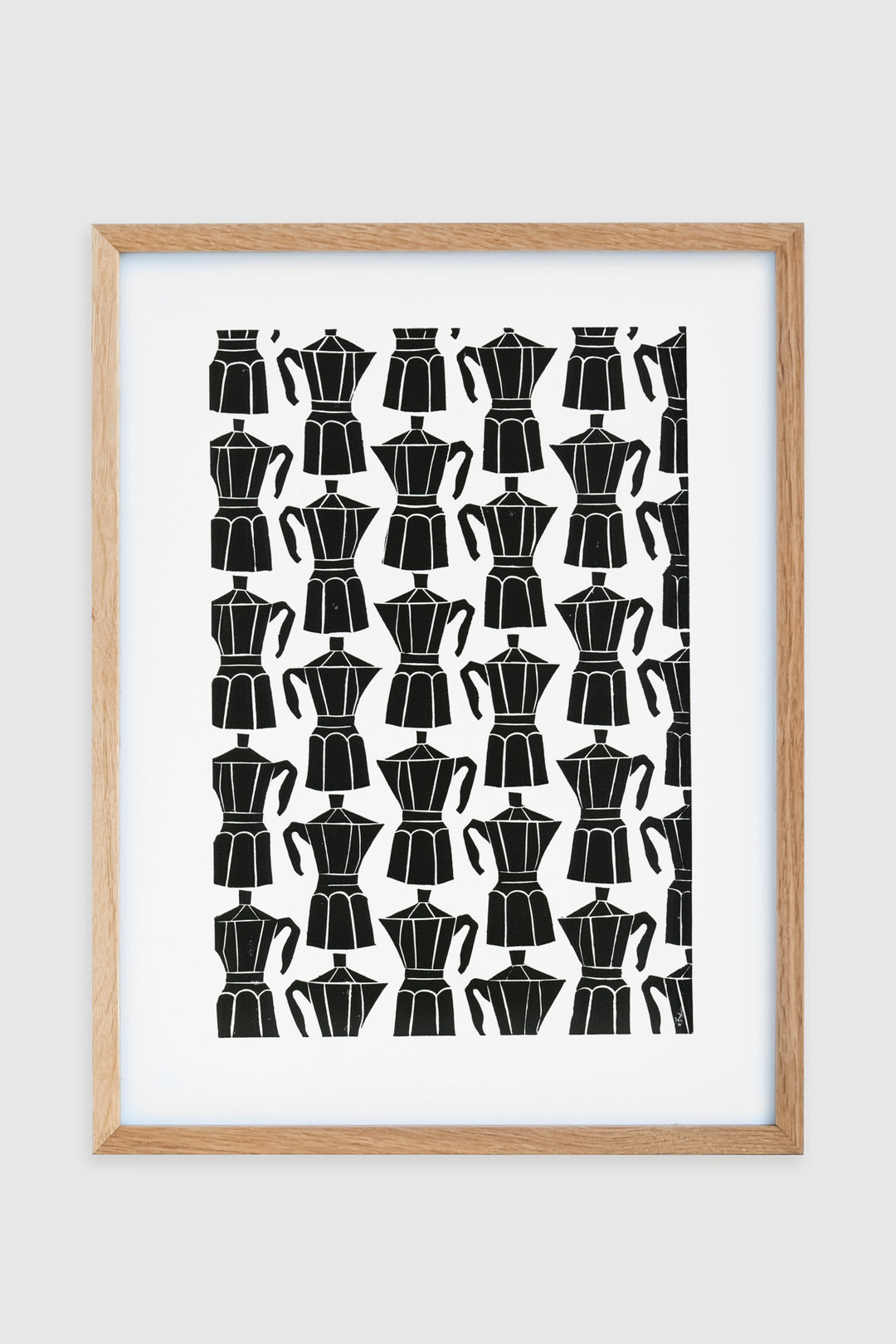 Kaffe - Linoleumstryk