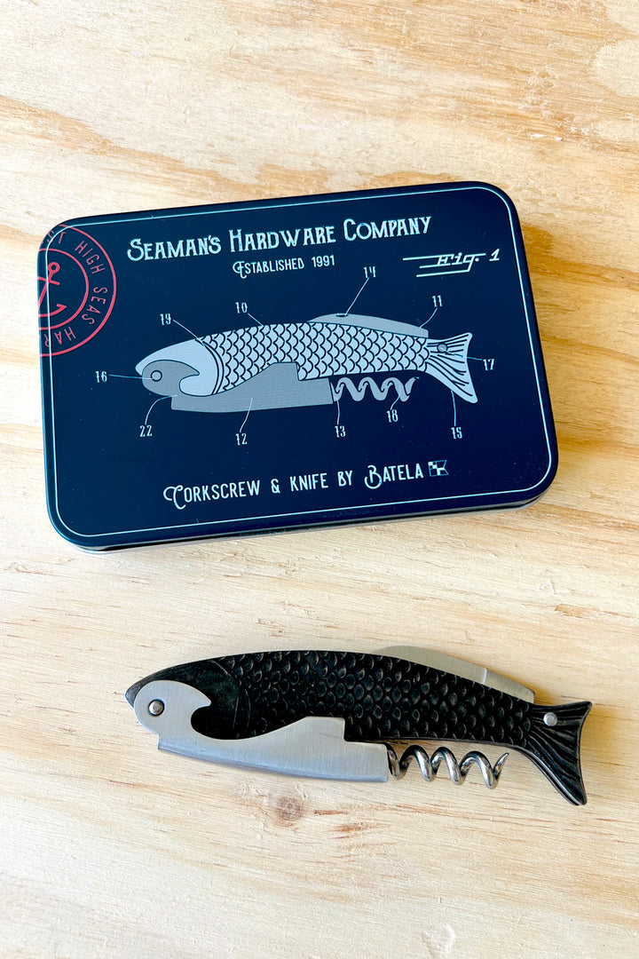 Corkscrew &amp; knife - Metal
