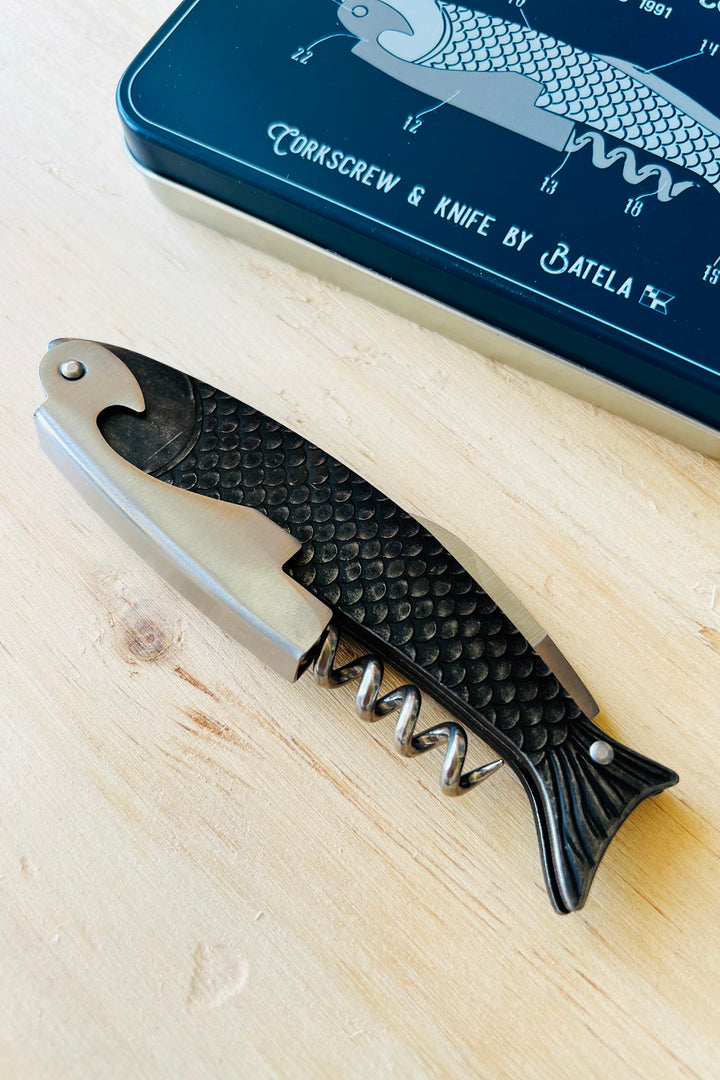 Corkscrew &amp; knife - Metal