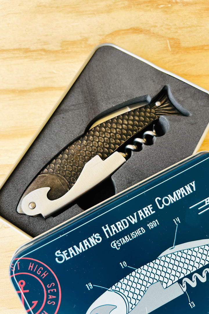 Corkscrew &amp; knife - Metal