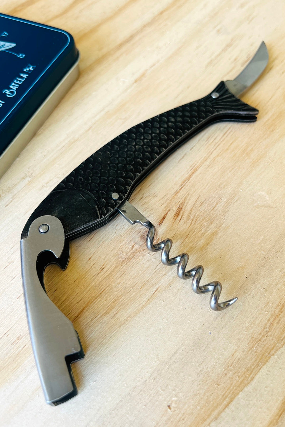 Corkscrew &amp; knife - Metal