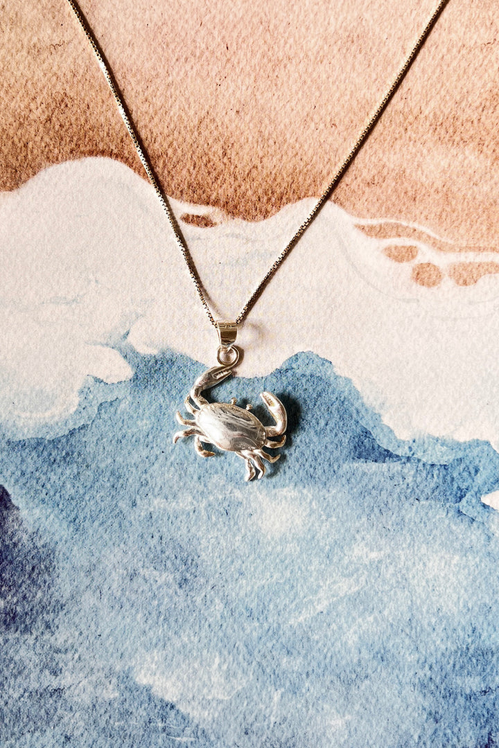 Necklace "Crab"