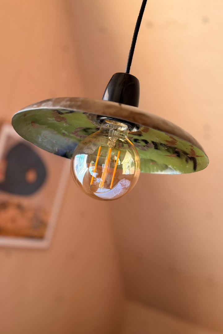 Lampenschirm - Upcycling Metall