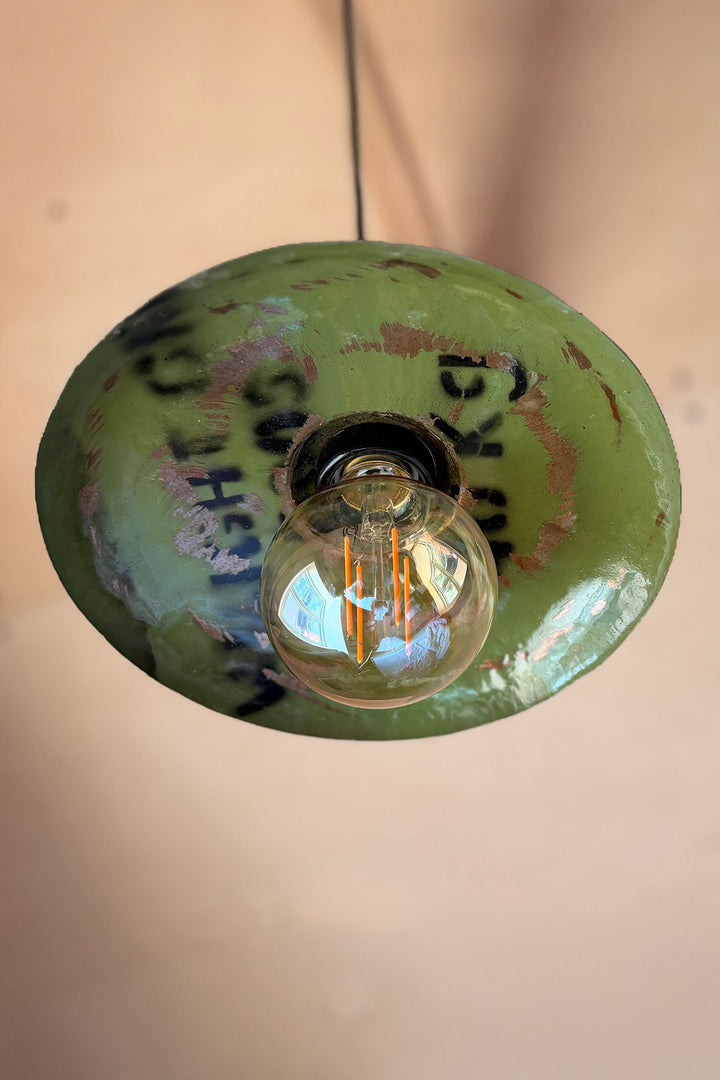 Lampenschirm - Upcycling Metall