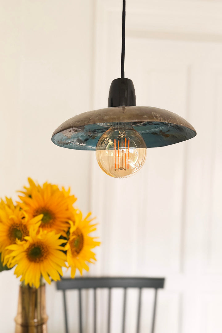 Lampenschirm - Upcycling Metall