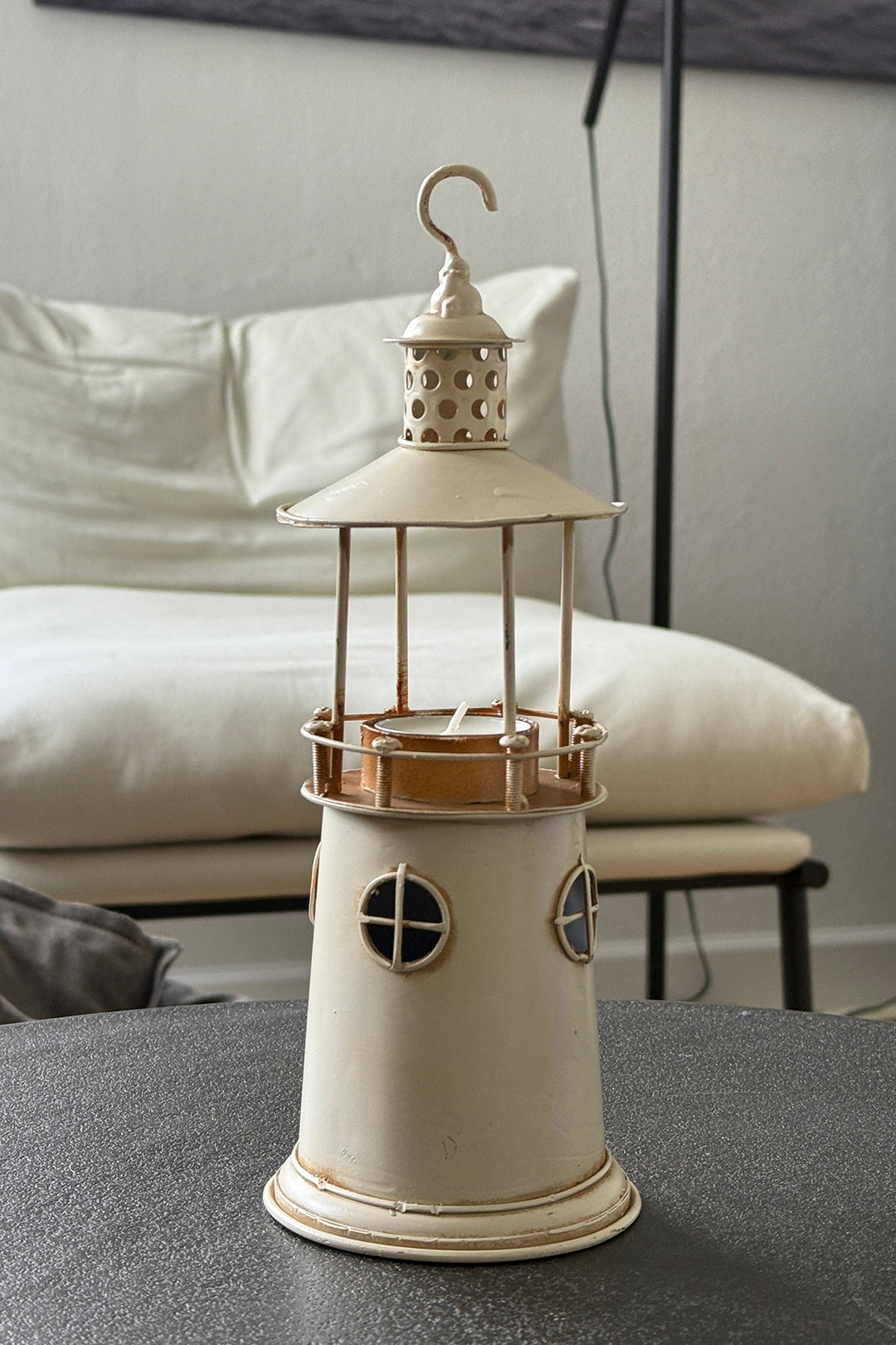 Metal fyrtårnsstage - 25 cm