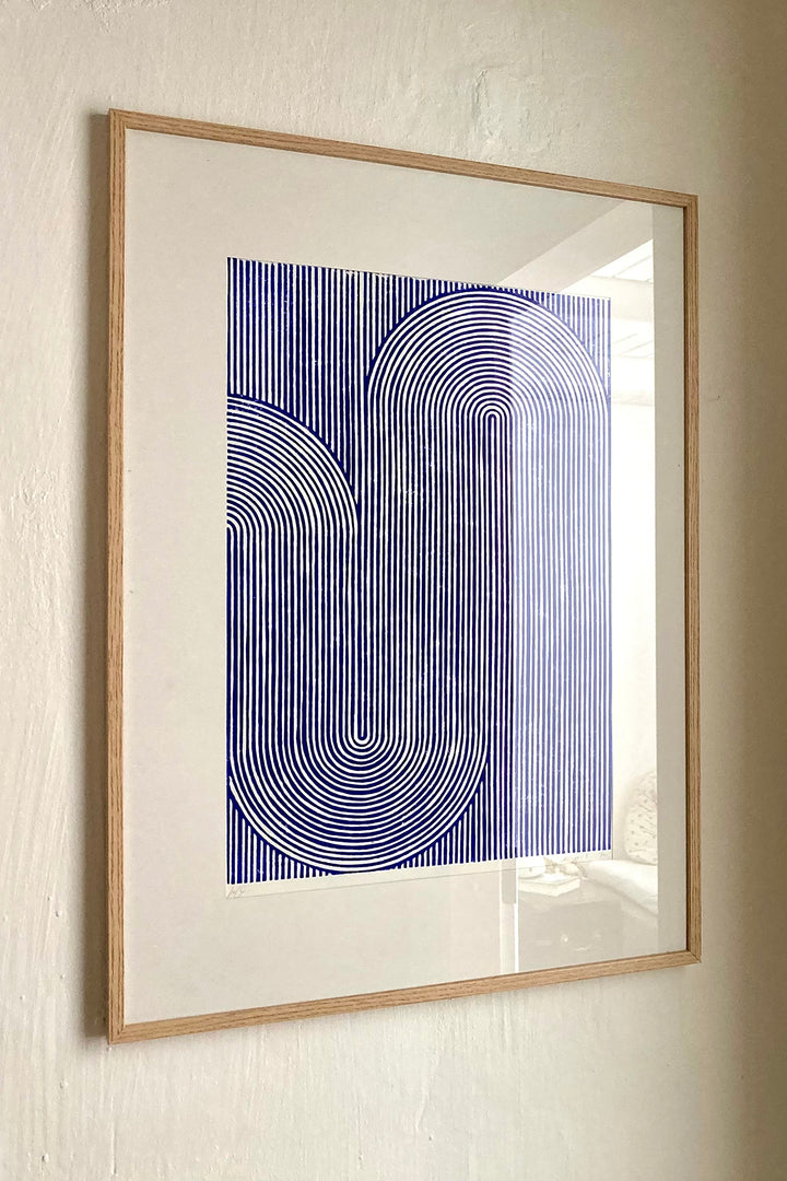 Lines No.1 - Linoleumstryk