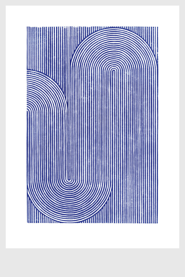 Lines No.1 - Linoleumstryk