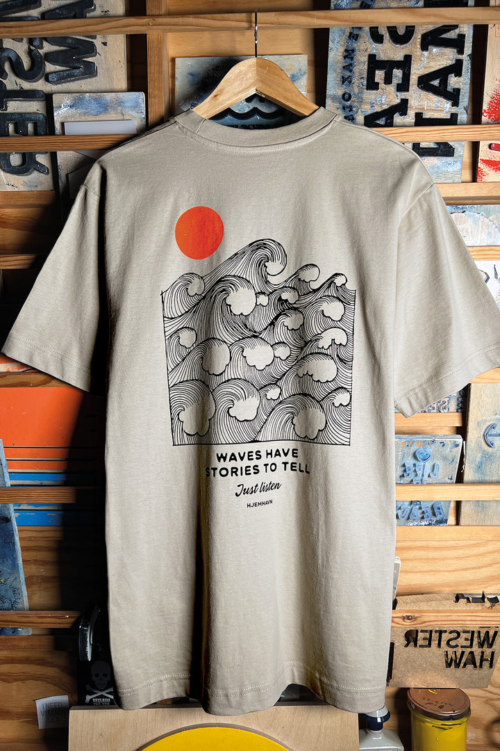 Heavy Weight Tee "Just Listen"