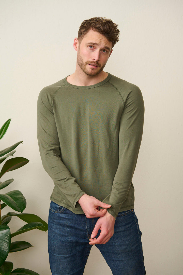 Vintage Long Sleeve Tee "Harbour Apparel"