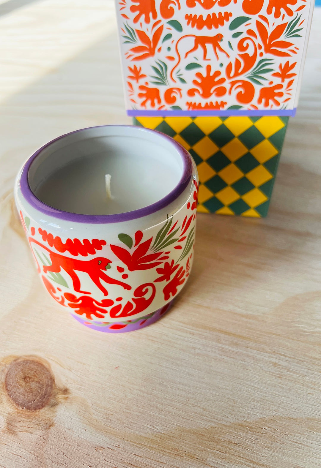 Duftlys - Coconut & Amber Boxed