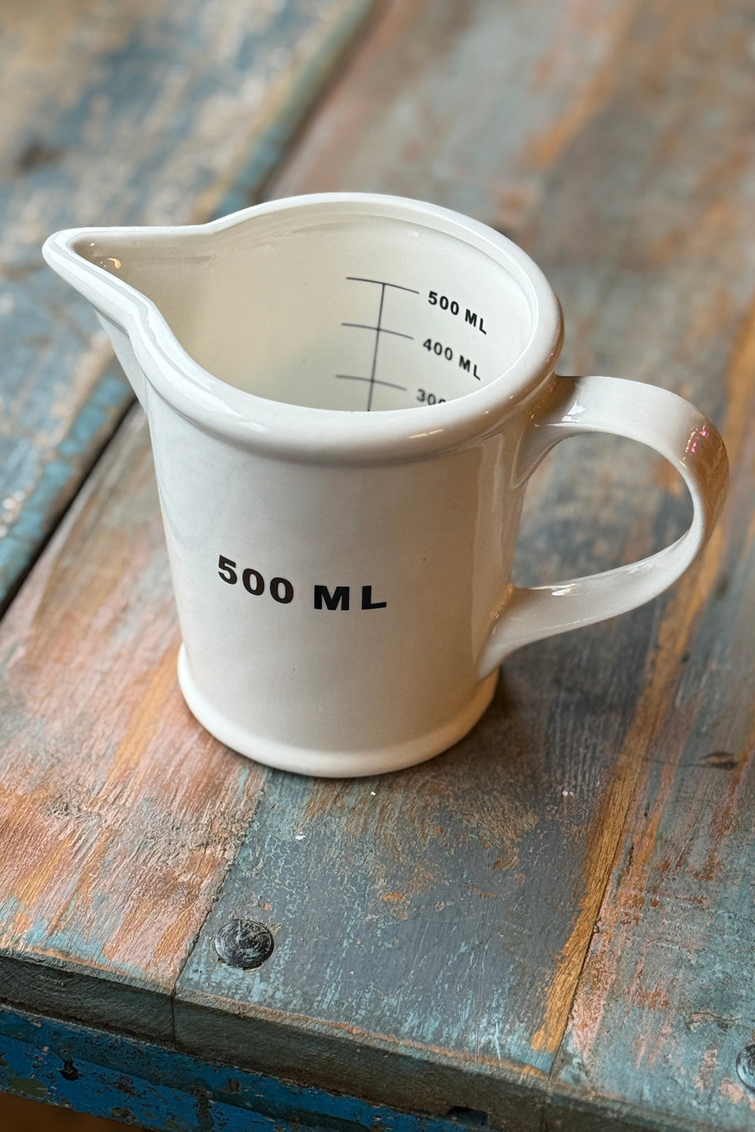 Retro measuring jug