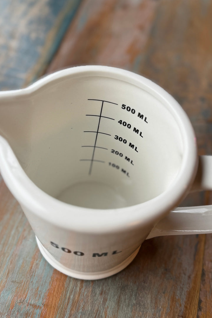 Retro measuring jug