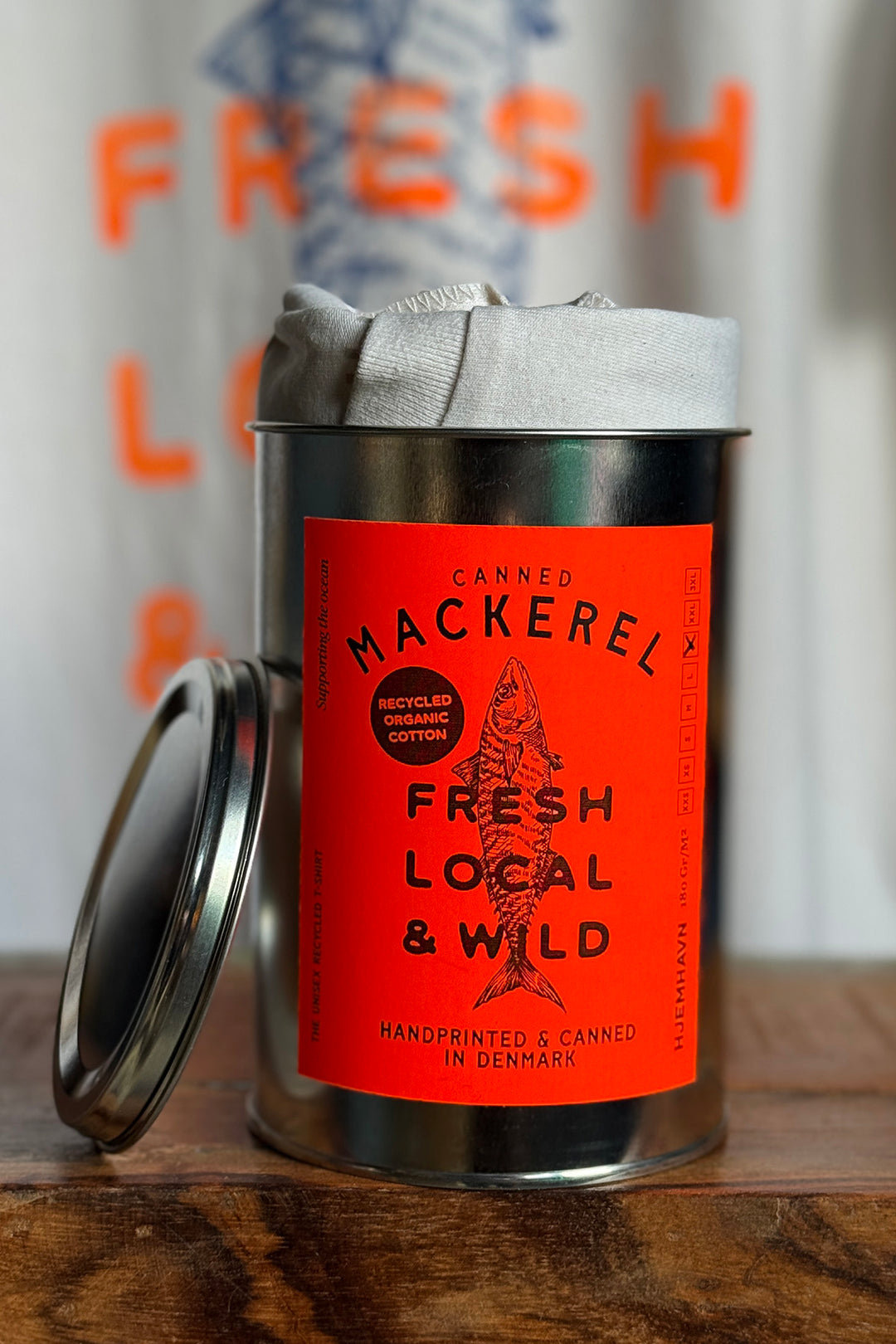 Tee "Makrel på dåse"