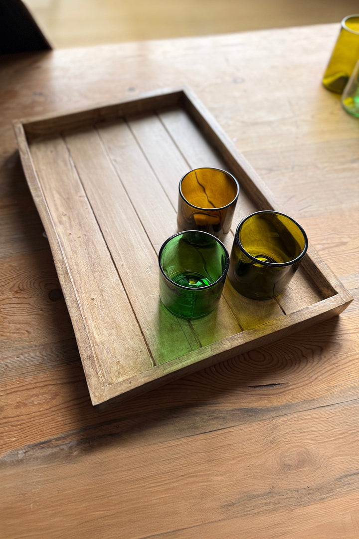 Holztablett - Recyclingholz