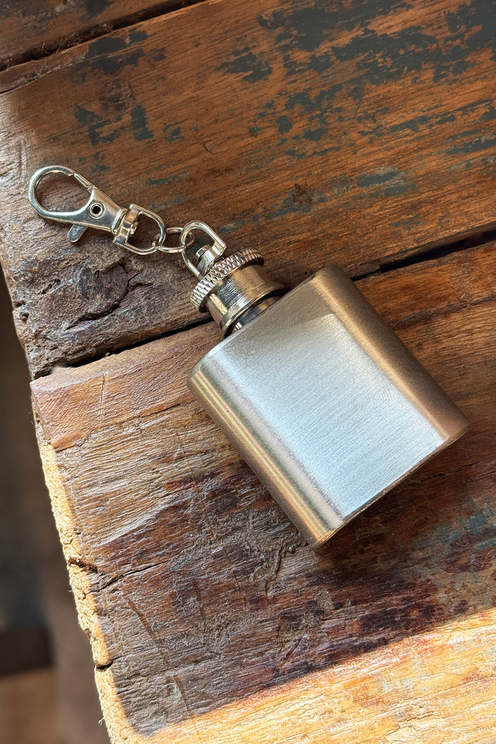 Schlüsselanhänger „Mini Flachmann“