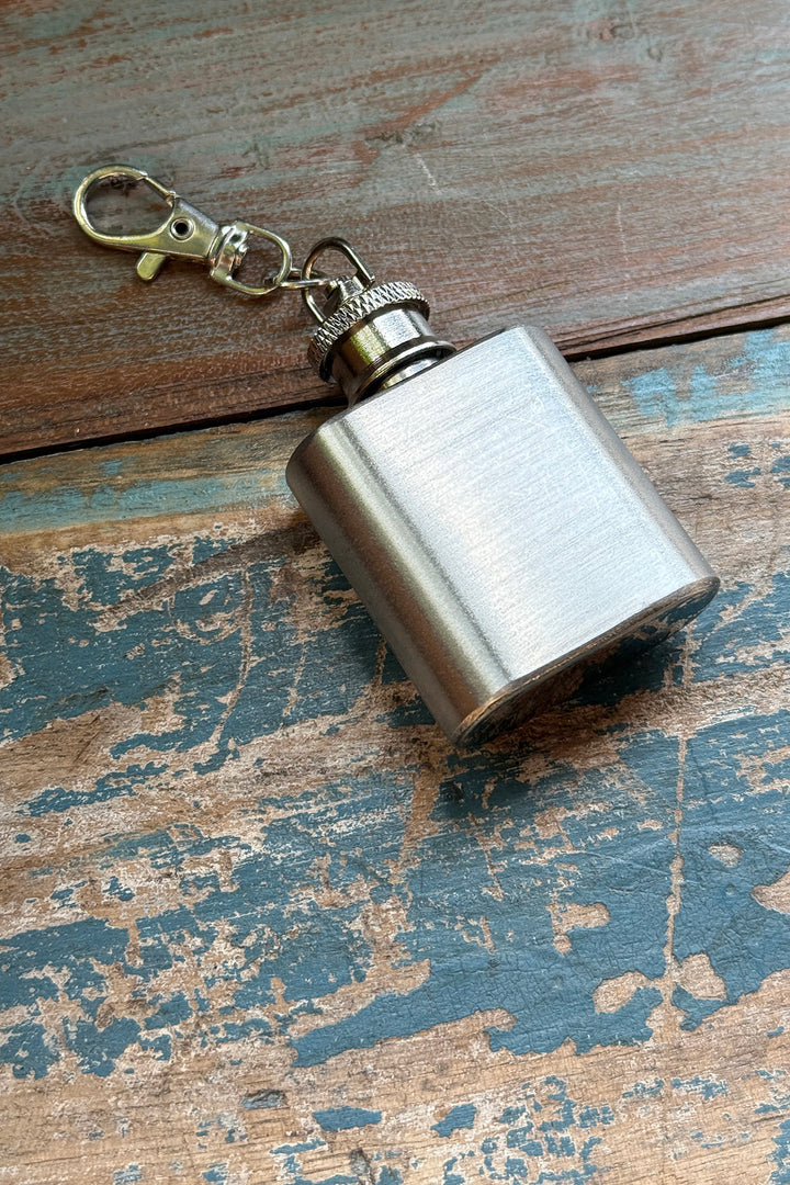 Schlüsselanhänger „Mini Flachmann“
