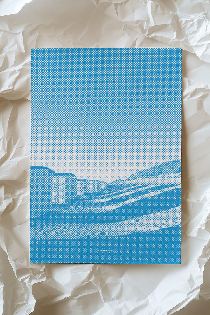 Mini-Poster/Karte "Hinter den Kulissen“