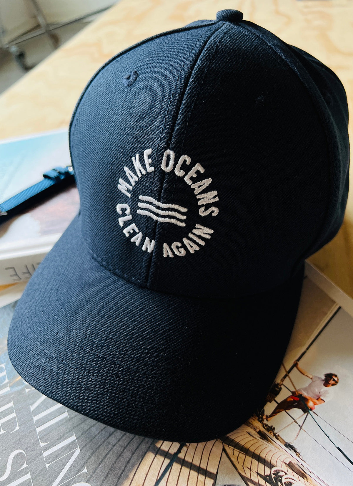 Cap "Make Oceans Clean Again"