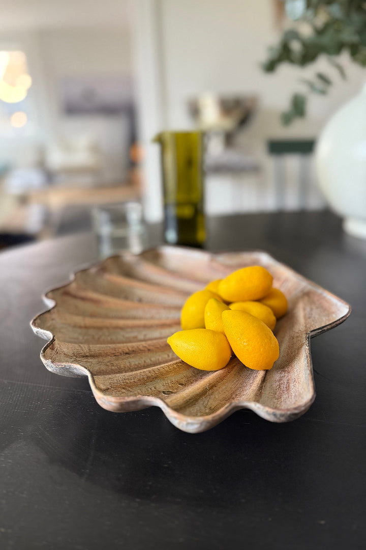 Muschelschale aus Zinn