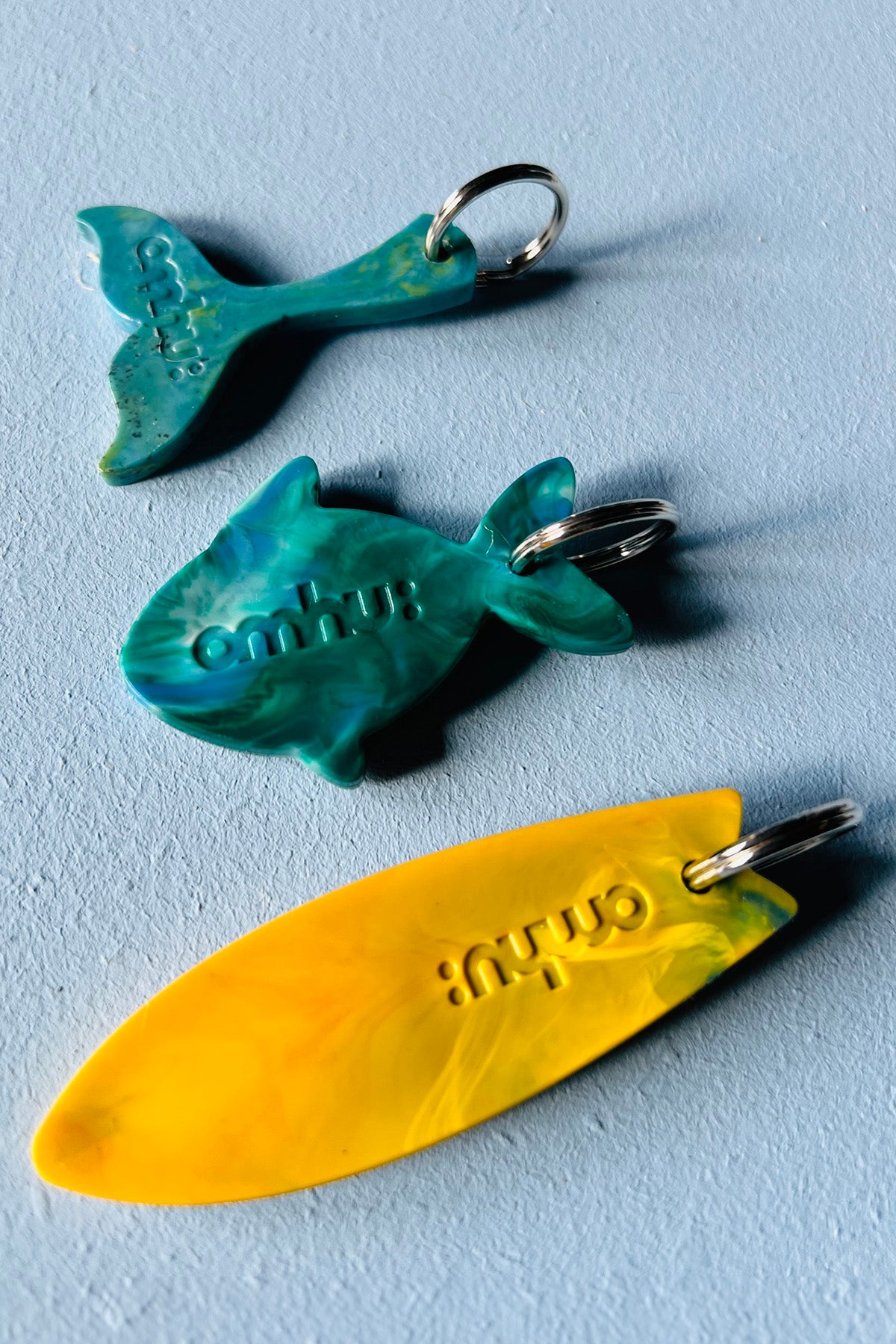 Schlüsselanhänger – Hergestellt aus 100 % Meeresplastik