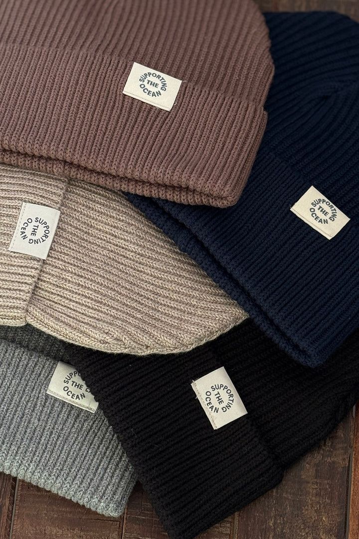 Organic Cotton Beanie (Fisherman + Normal)