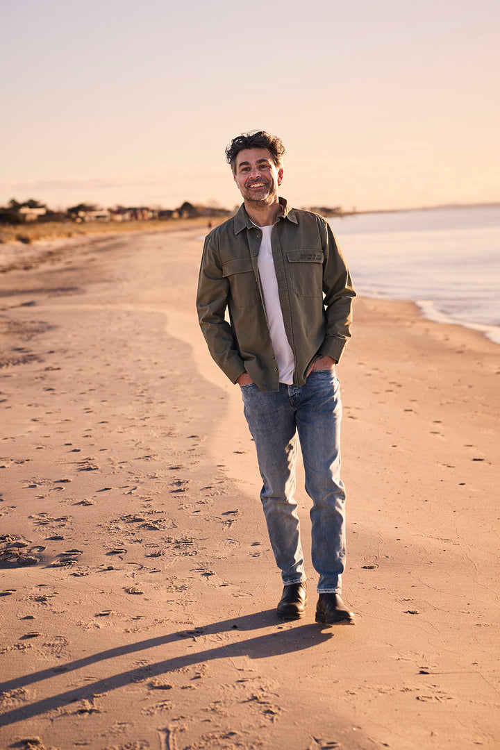 Overshirt "Higher than..."