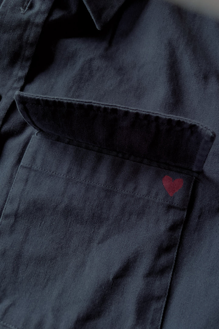 Overshirt "Higher than..."