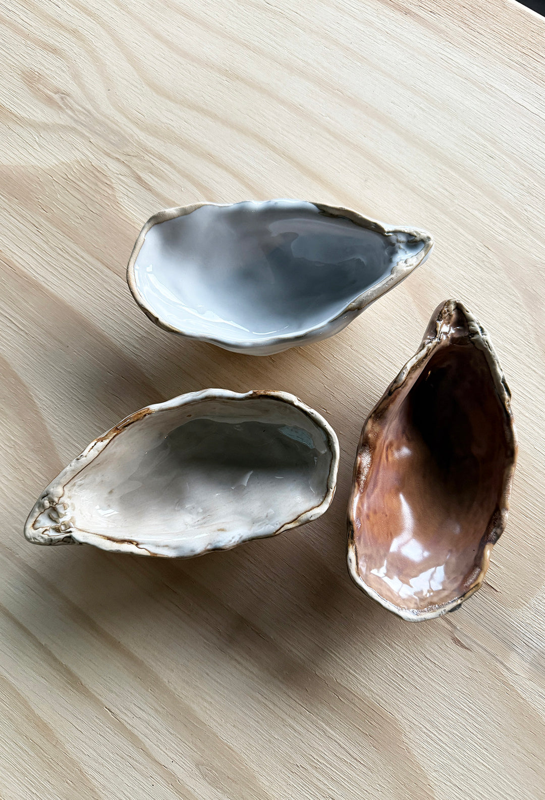 Oysters - Keramik (3 stk)