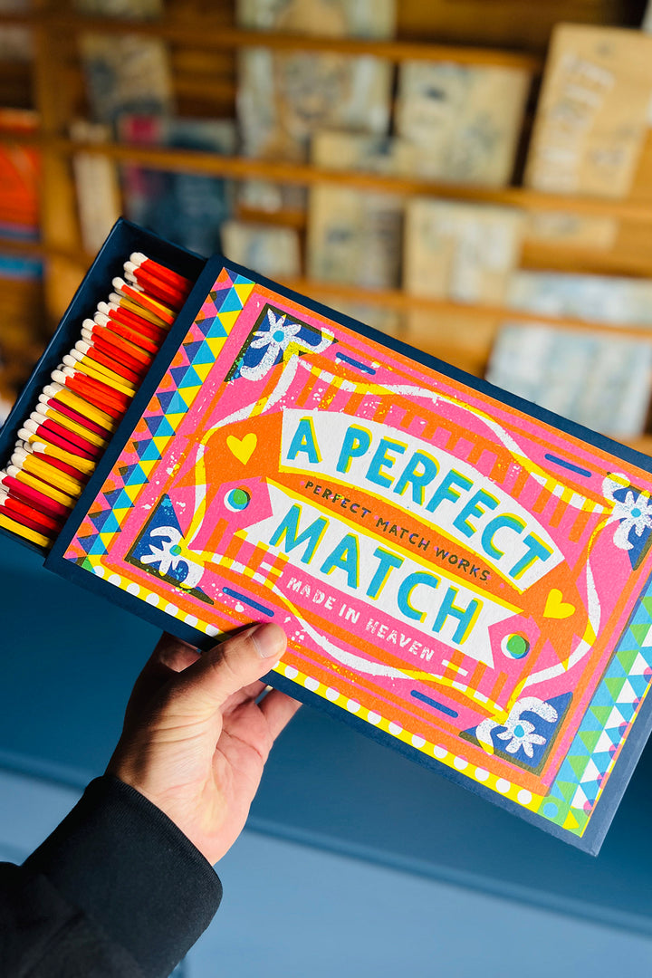 Giant Matchbox "A Perfect Match"