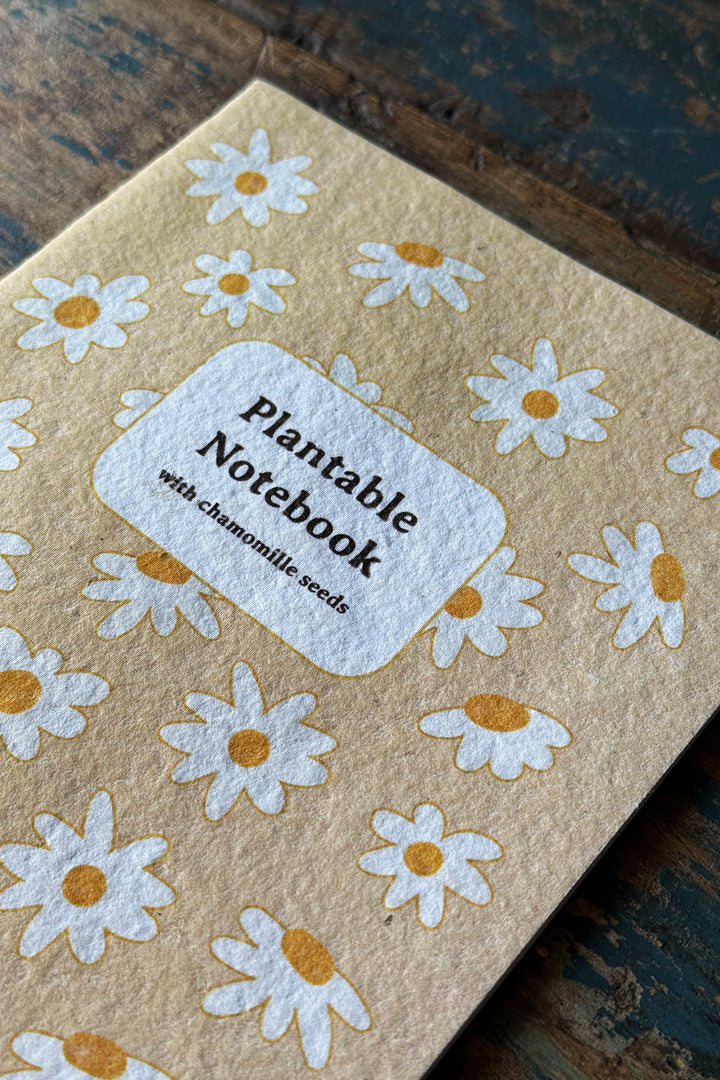 Pflanzbares Notizbuch „Kamille“