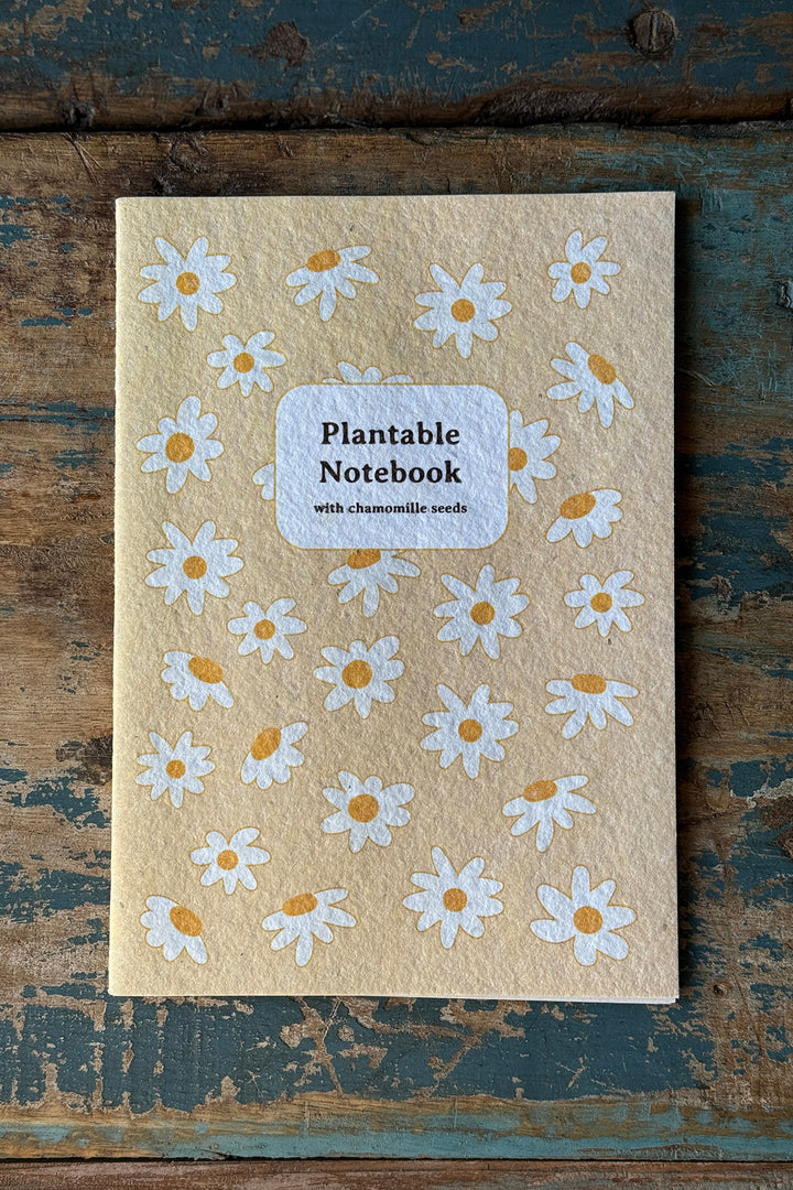 Pflanzbares Notizbuch „Kamille“