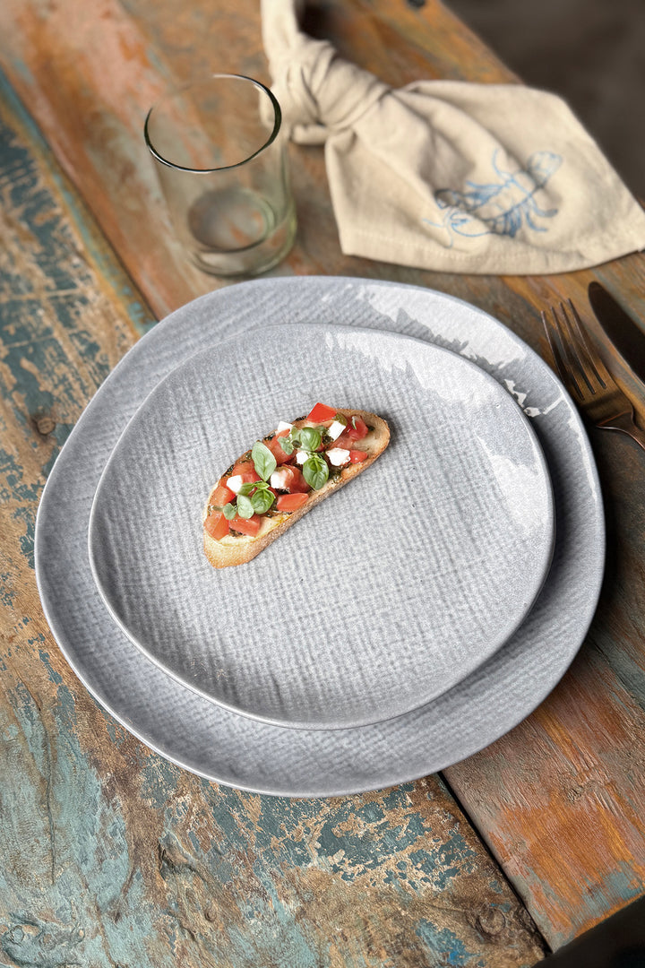 Plate "Woven Textile"