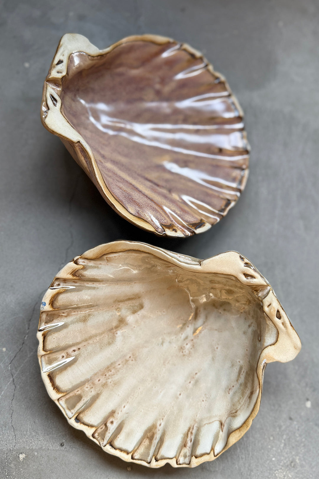Shell Plates - Keramik (2 stk)
