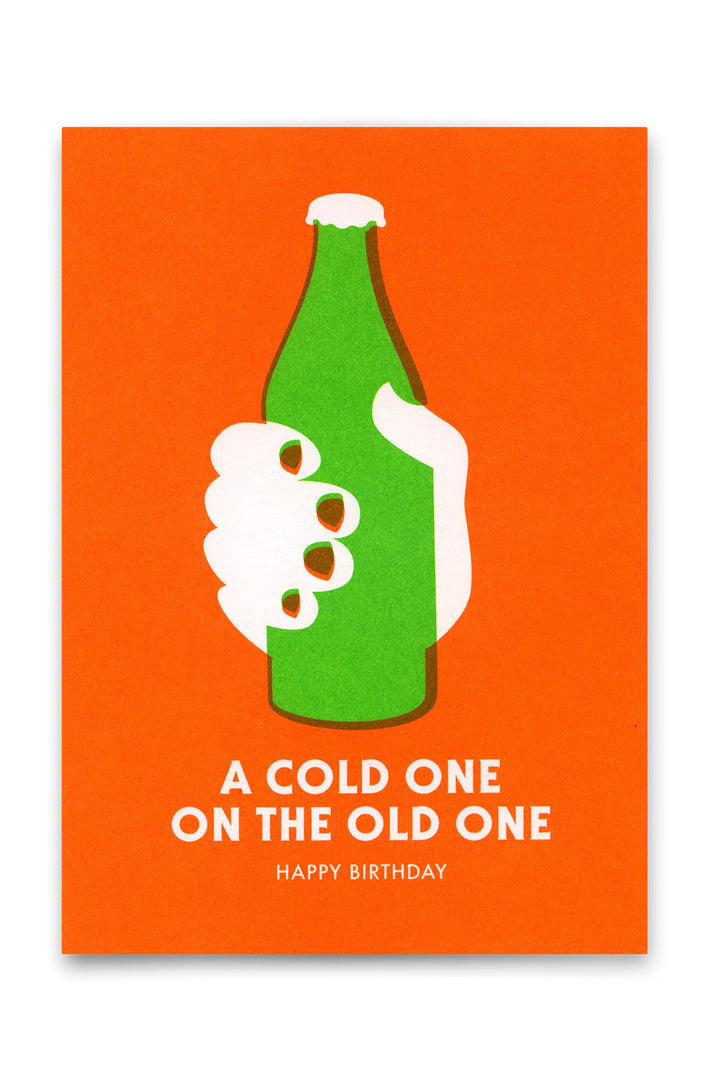 Postkort "A Cold One"