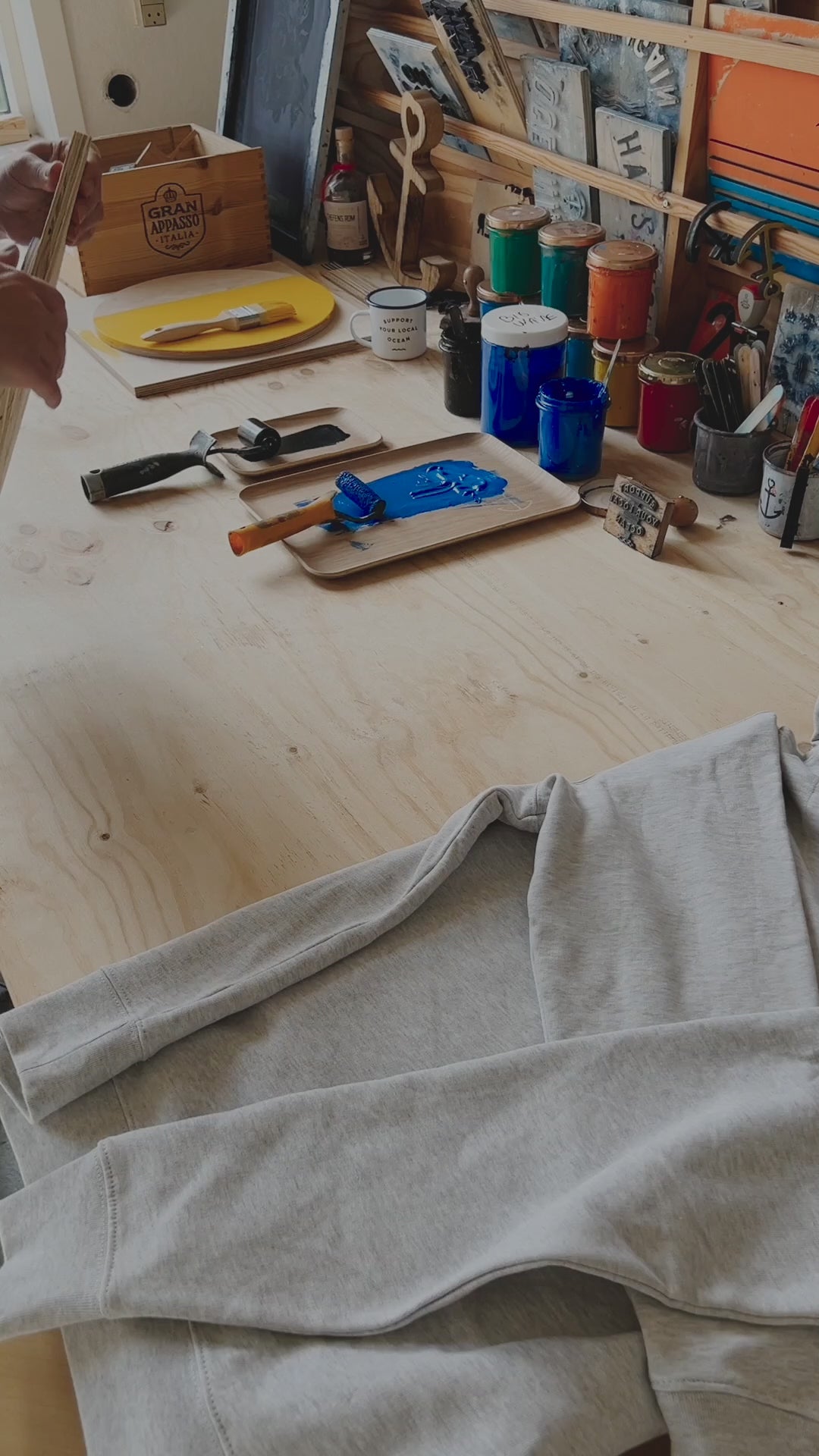 Hoodie "Big Wave"