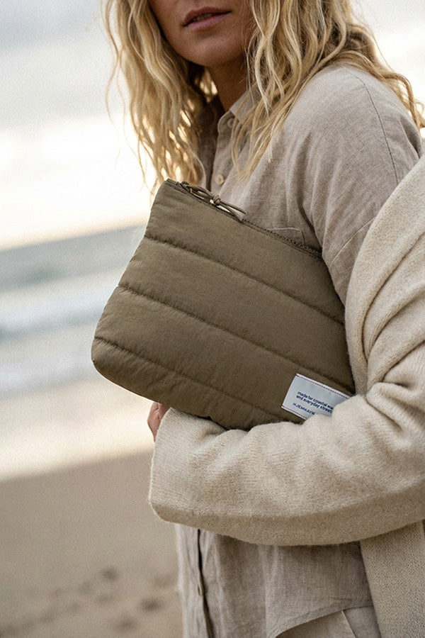 Quilted Accessory Bag