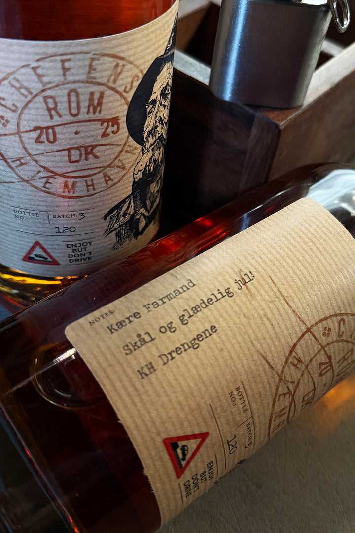 Logbook Rum "mit persönlicher Begrüßung/Etikett"