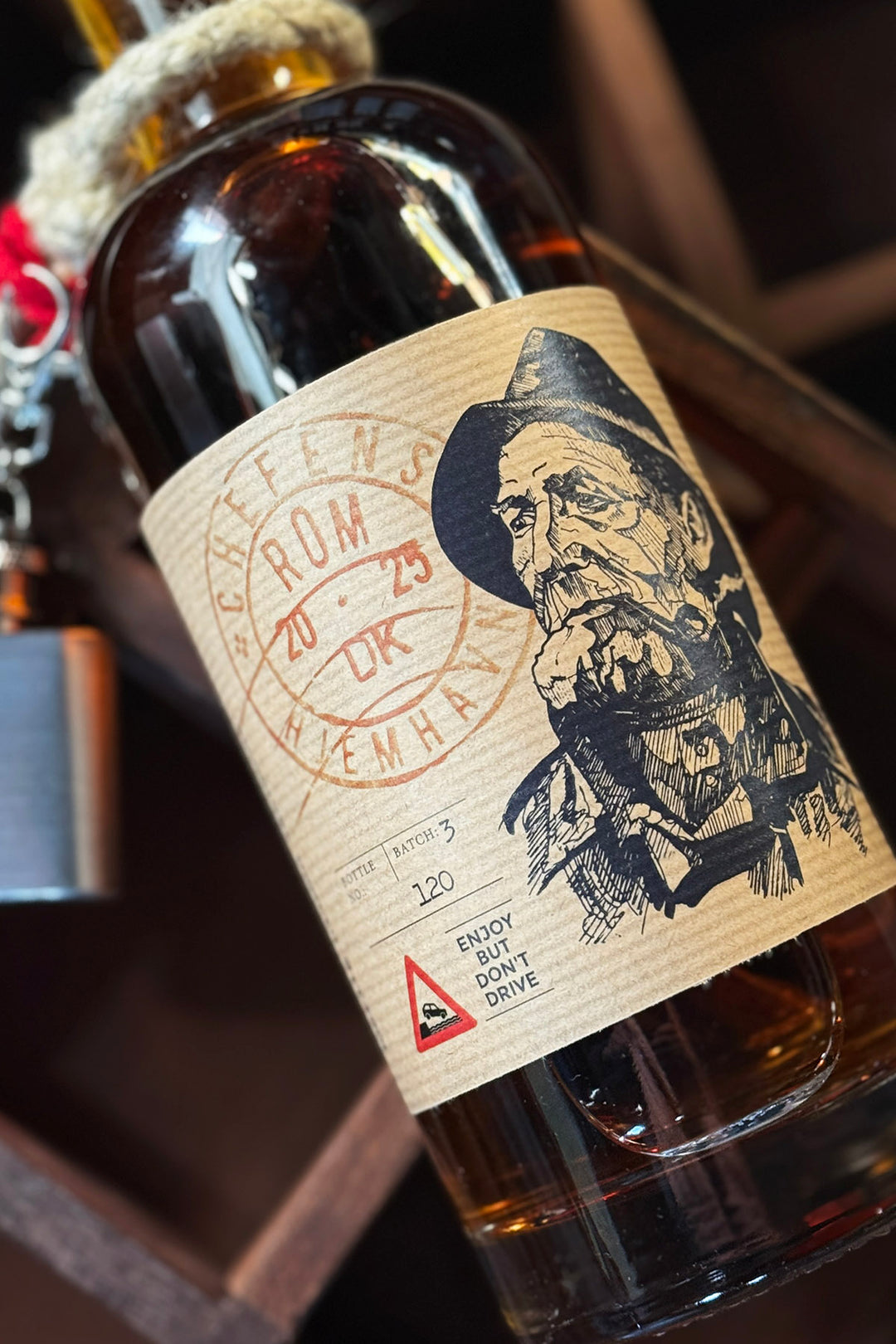 Logbook Rum "mit persönlicher Begrüßung/Etikett"