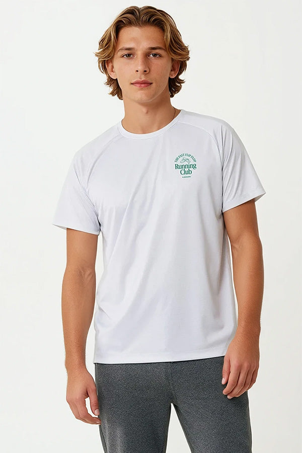 Quick Dry Sport Tee "Running Club"