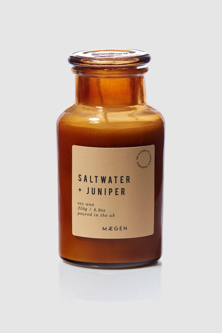 Duftlys "Saltwater & Juniper"